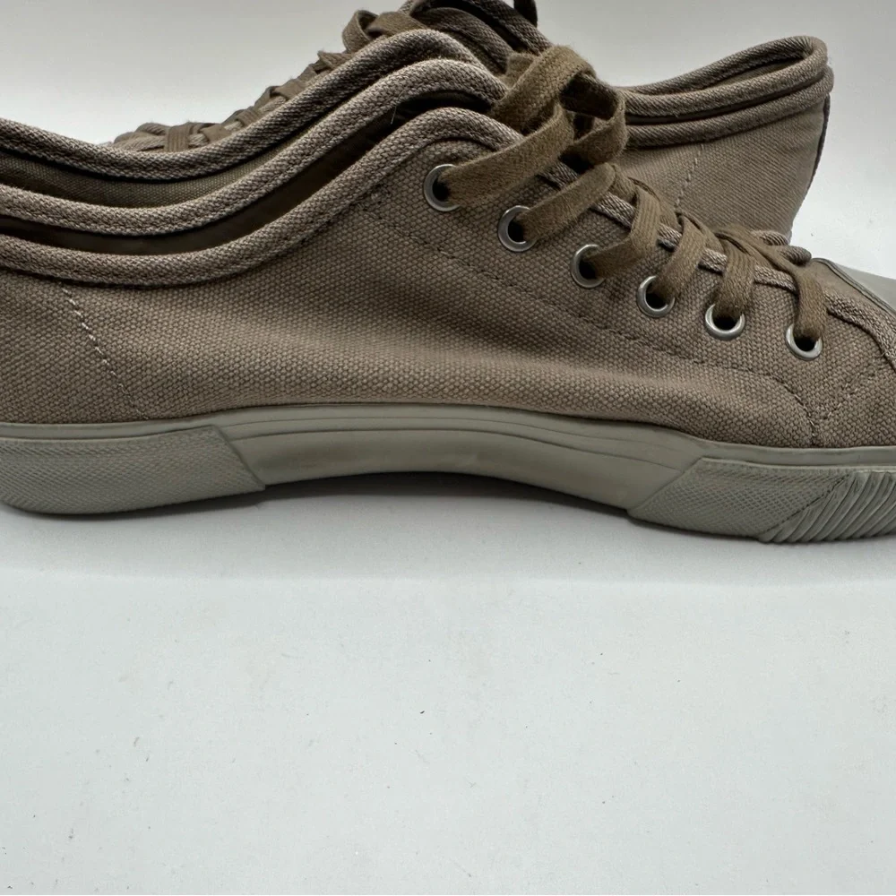 All Saints Men’s Size 12‎ / 45 Taupe RIGG HIGH Lowtop Sneakers